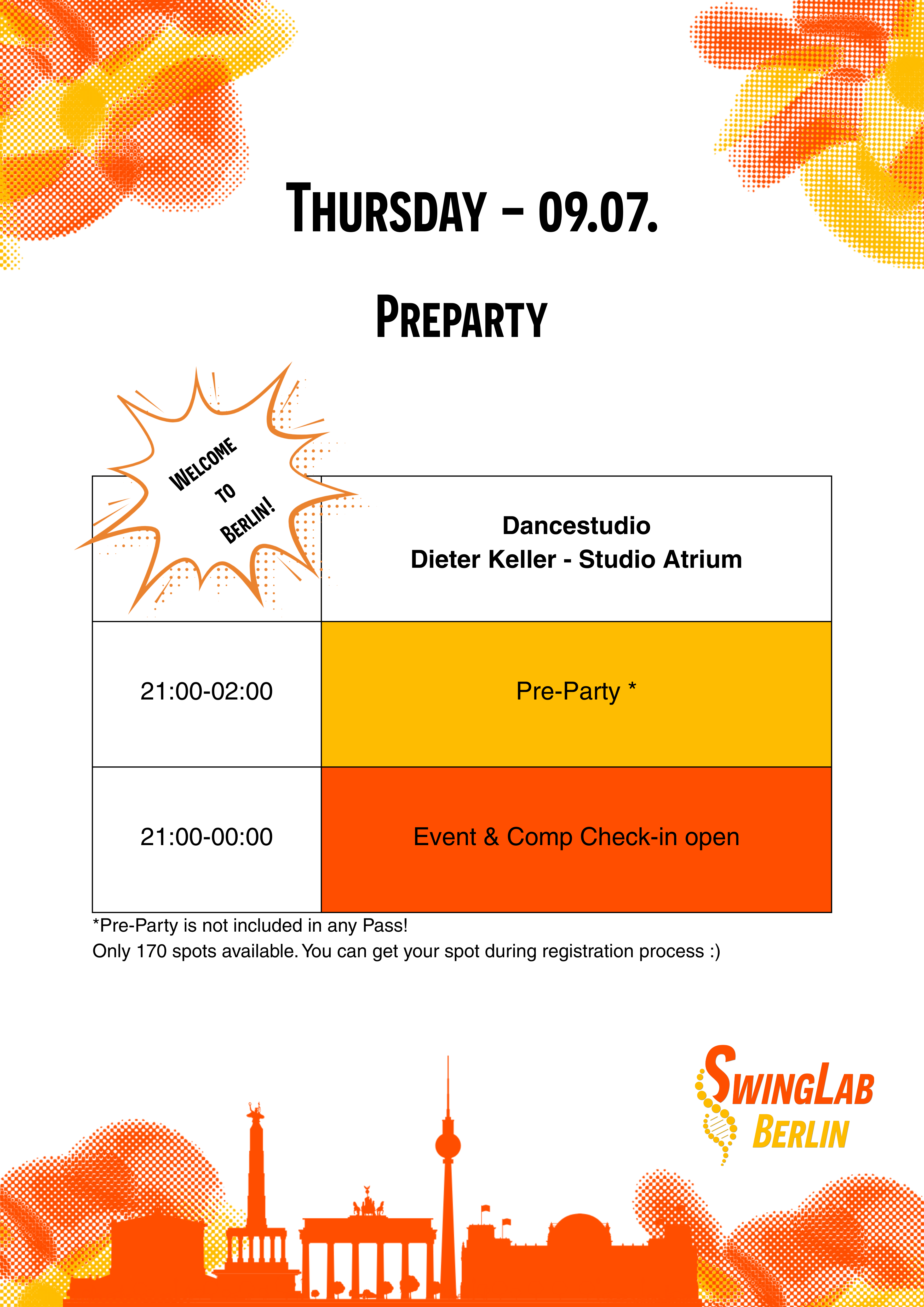 Thursday Schedule